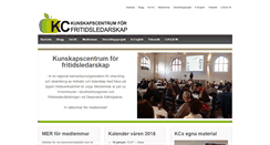 Desktop Screenshot of fritidsledarskap.se
